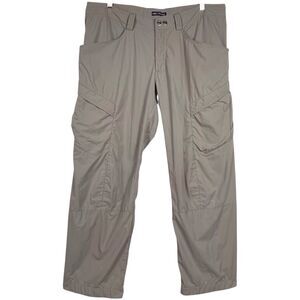 Arc’teryx Men's Herren Pants Size 38x31.5 Beige Nylon Hiking Lightweight Cargo